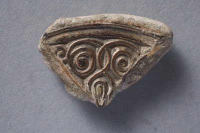 Weight with inlaid Anglo-Saxon metalwork by Viking